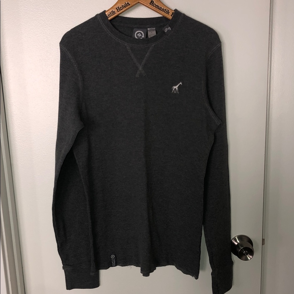 LRG LIFTED RESEARCH GROUP MEN’S RIBBED THERMAL SIZE M